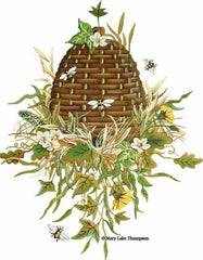 Melissa Shirley Designs Bee Hive Needlepoint Canvas