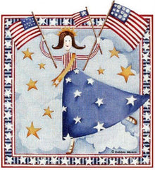 Melissa Shirley Designs Glory Glory DM Needlepoint Canvas