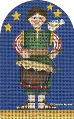 Melissa Shirley Designs Nativity - Drummer Boy DM Needlepoint Canvas