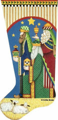Melissa Shirley Designs Wisemen Stocking DM Needlepoint Canvas