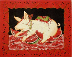 Melissa Shirley Designs Squished Needlepoint Canvas