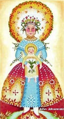 Melissa Shirley Designs Lily Madonna H Needlepoint Canvas