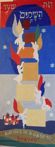 Gone Stitching Jacobs Ladder Needlepoint Canvas