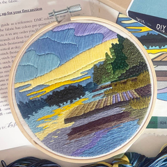 Kate Wyatt Fine Art Lakeside Embroidery Kit