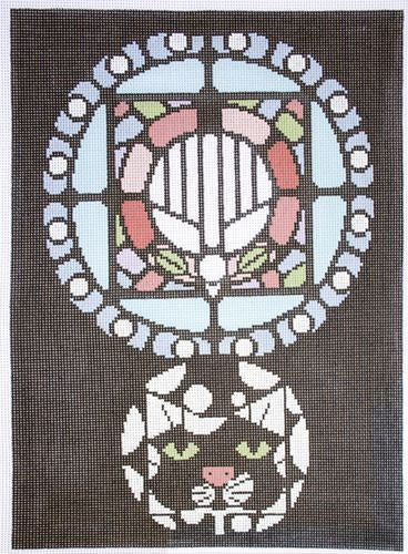 Charley Harper Peace Needlepoint Canvas