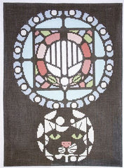 Charley Harper Peace Needlepoint Canvas