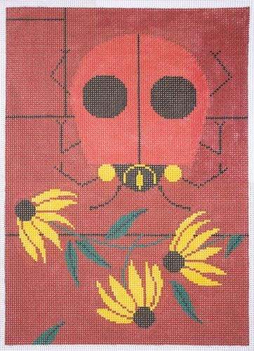 Charley Harper Bug/Bugs Nobody Needlepoint Canvas