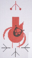 Charley Harper Charley's Cardinal Needlepoint Canvas