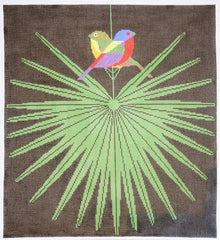 Charley Harper Flamboyant Feathers Needlepoint Canvas