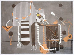 Charley Harper Racc An' Ruin Needlepoint Canvas