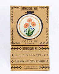 Cozyblue Handmade True Bloom Embroidery Kit