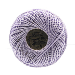 Presencia Perle Cotton Size 5 - 2687 Light Lavender