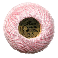 Presencia Perle Cotton Size 5 - 1724 Light Pale Geranium