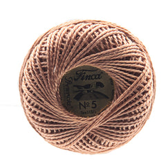 Presencia Perle Cotton Size 5 - 7944 Dark Desert Sand