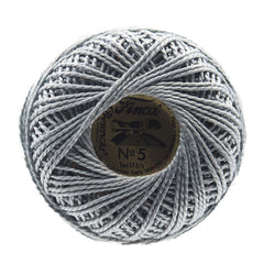 Presencia Perle Cotton Size 5 - 8773 Light Pewter