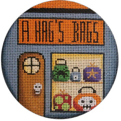 Rebecca Wood Designs A Hags Bag Needlepoint Canvas - 13M