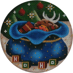 Rebecca Wood Designs In The Bag Ornament Needlepoint Canvas