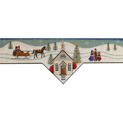 Rebecca Wood Designs Country Christmas Two Needlepoint Canvas