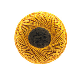 Presencia Perle Cotton Size 5 - 1068 Medium Golden Brown