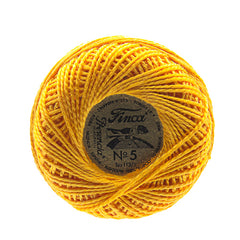 Presencia Perle Cotton Size 5 - 1140 Pale Yellow