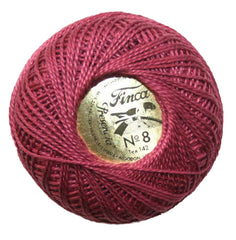 Presencia Perle Cotton Size 5 - 2246 Very Dark Mauve