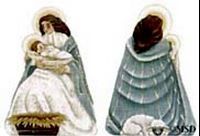 Melissa Shirley Designs The Nativity - Mary Needlepoint Canvas