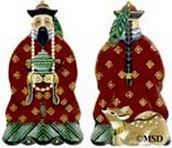 Melissa Shirley Designs The Nativity - Chinese King Needlepoint Canvas