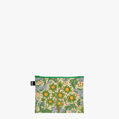 LOQI William Morris Recycled Project Bags - Set of 3