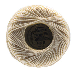 Presencia Perle Cotton Size 8 - 3000 Ecru