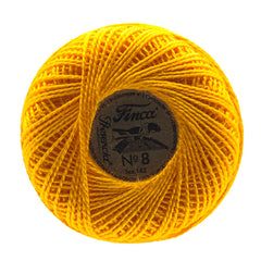 Presencia Perle Cotton Size 8 - 1232 Deep Canary