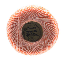 Presencia Perle Cotton Size 8 - 1301 Very Light Apricot