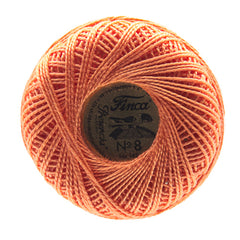 Presencia Perle Cotton Size 8 - 1314 Apricot