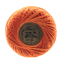 Presencia Perle Cotton Size 8 - 1325 Medium Apricot