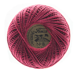 Presencia Perle Cotton Size 8 - 1667 Very Dark Rose