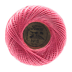 Presencia Perle Cotton Size 8 - 1742 Dark Geranium