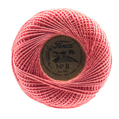 Presencia Perle Cotton Size 8 - 1889 Medium Melon