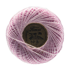 Presencia Perle Cotton Size 8 - 2390 Ultra Light Plum