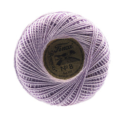 Presencia Perle Cotton Size 8 - 2687 Light Lavender