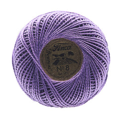 Presencia Perle Cotton Size 8 - 2699 Medium Lavender