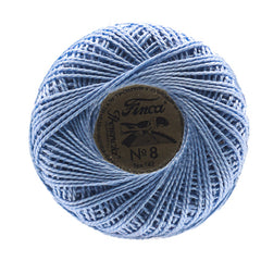 Presencia Perle Cotton Size 8 - 3312 Medium Baby Blue