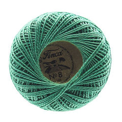 Presencia Perle Cotton Size 8 - 4350 Emerald Green