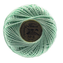 Presencia Perle Cotton Size 8 - 4379 Light Nile Green
