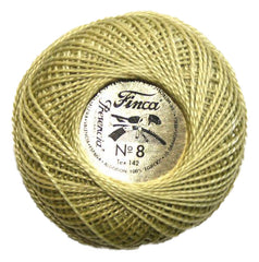 Presencia Perle Cotton Size 8 - 5224 Light Khaki Green