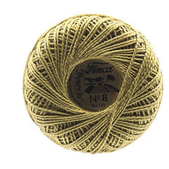 Presencia Perle Cotton Size 8 - 5229 Medium Khaki Green