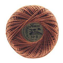 Presencia Perle Cotton Size 8 - 7656 Dark Mahogany