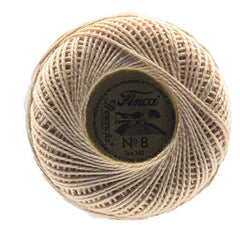 Presencia Perle Cotton Size 8 - 7933 Light Desert Sand