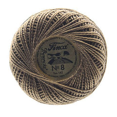 Presencia Perle Cotton Size 8 - 8327 Dark Drab Green Brown