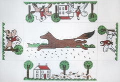 The Meredith Collection English Hunt Needlepoint Canvas