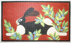 The Meredith Collection Regal Rabbit Needlepoint Canvas