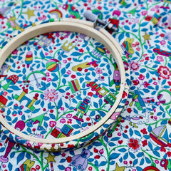 Stitchkits Crafts Toy Garden Wrapped Embroidery Hoop - 6"